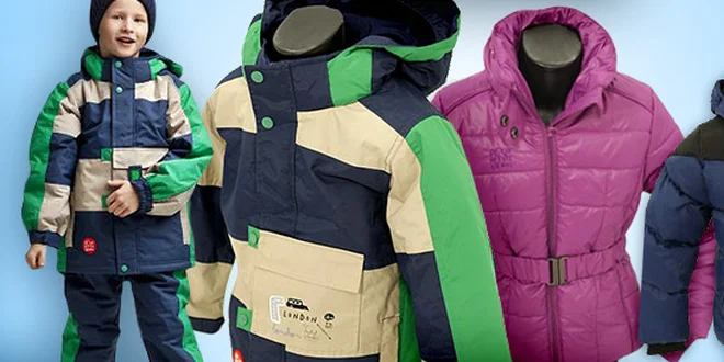 Dětské zimní bundy Deux Petits Galopins