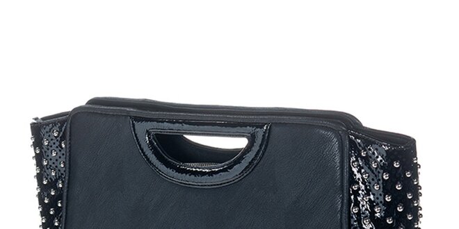 Dámská černá kabelka s cvočky Versace Jeans