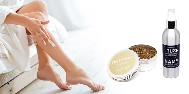 Prírodné telové mlieko či peeling proti celulitíde