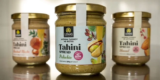Grécke nátierky: mandľová, pistáciová aj tahini