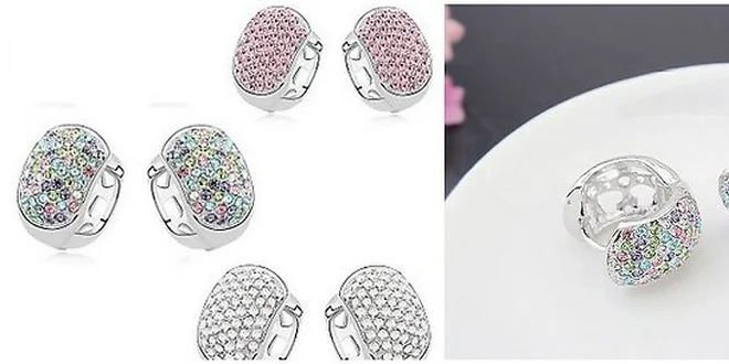 Nádherné náušnice vyrobené so SWAROVSKI ELEMENTS