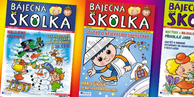Předplatné dětského časopisu Báječná školka