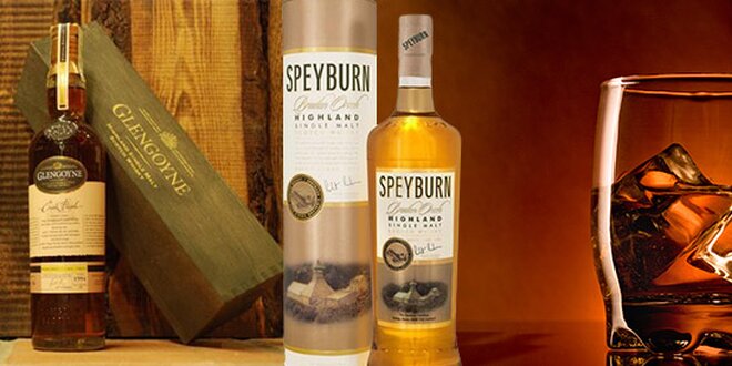 Výborná whisky palírny Speyburn a Glengoyne