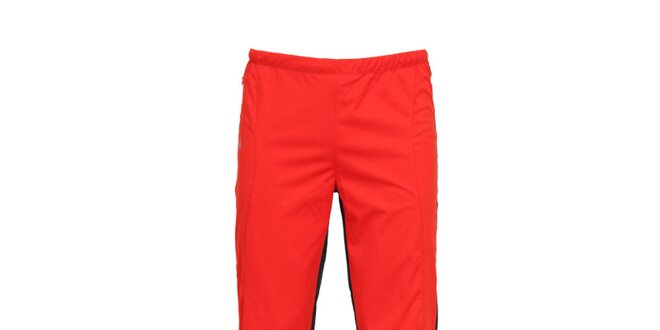 Pánské červené softshellové kalhoty Bergson