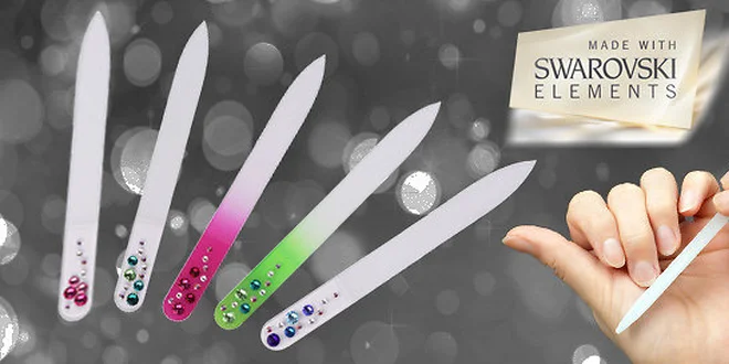 Luxusní pilník na nehty Swarovski vč. poštovného