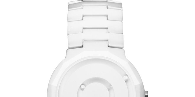 Bílé keramické hodinky Danish Design