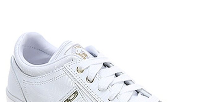 Dámské bílé nízké boty Baby Phat s nápisy