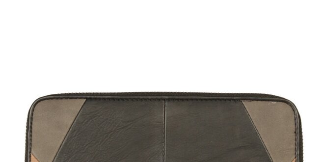 Dámská černo-béžová peněženka Sisley