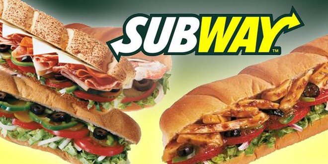 99 Kč za dvě libovolné bagety v Subway! Čerstvý sendvič a sleva 52 %!