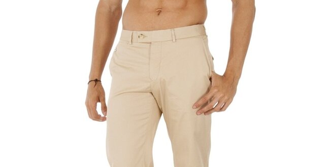 Pánské béžové kalhoty Tommy Hilfiger