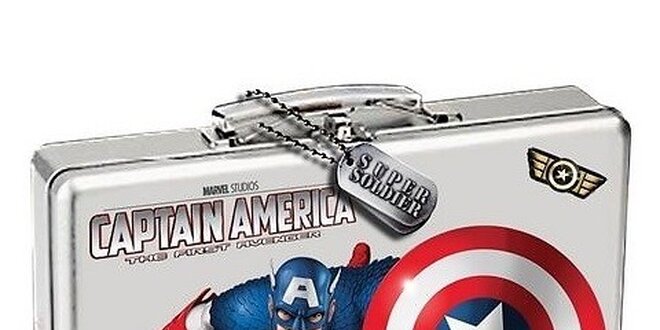Dárková sada Captain America.Šampón a sprchový gel 300ml+ EDT 50 ml