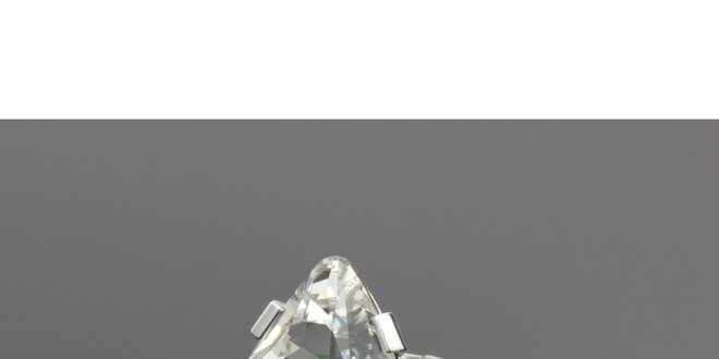 Dámský stříbrný prstýnek s krystalem Swarovski