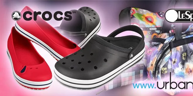 249 Kč za poukaz v hodnotě 500 Kč na nákup obuvi Crocs a tašek LeSportsac!