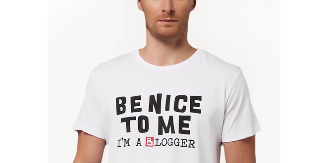 Pánské tričko s blogovým potiskem Dogo