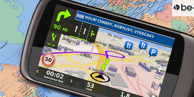 Navigační software pro chytré telefony a tablety