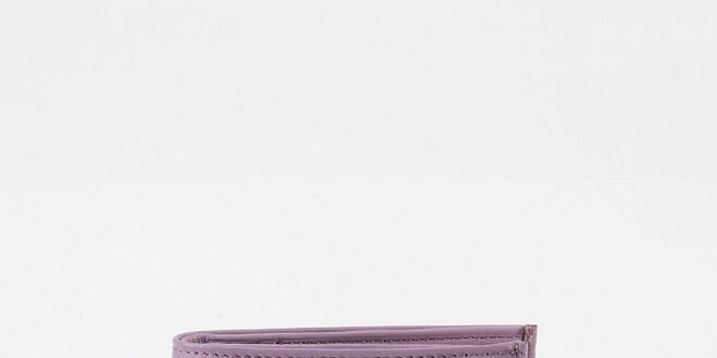 Dámská kožená peněženka Fuchsia v barvě lila