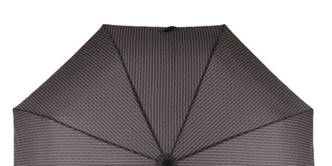 Pánský skládací deštník s šedým vzorem Ferré Milano