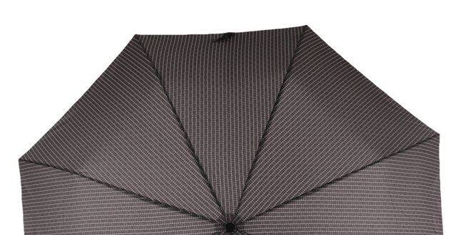 Pánský vystřelovací deštník s šedým vzorem Ferré Milano