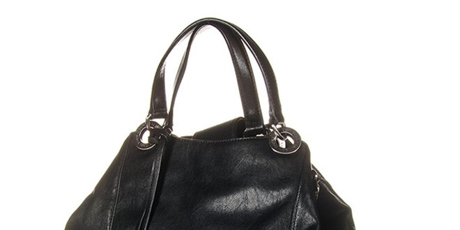 Dámská černá kabelka s pevnými uchy Calvin Klein