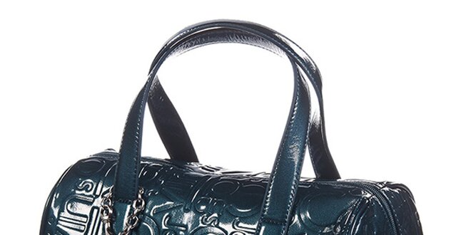 Dámská modrozelená kabelka se vzorem Calvin Klein
