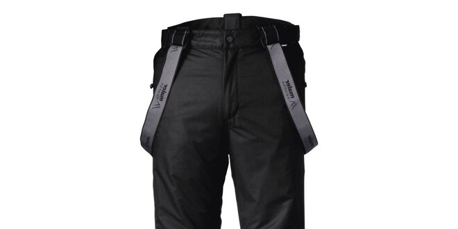 Pánské funkční černé lyžařské kalhoty Maier