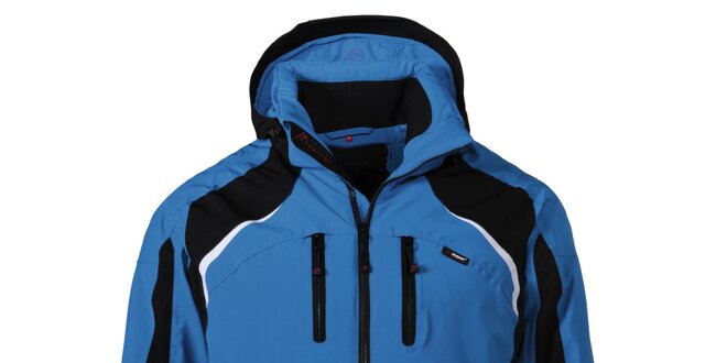 Pánská modro-černá lyžařská bunda Maier