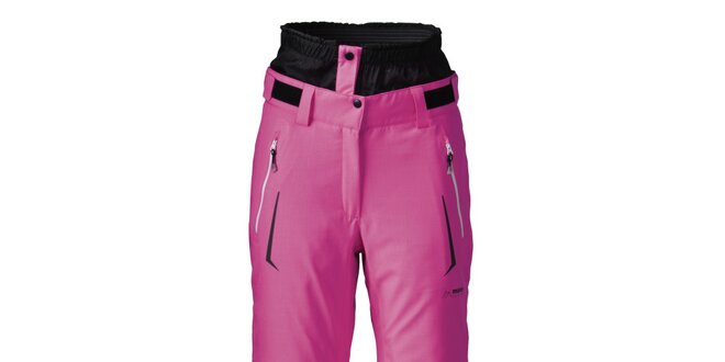 Dámské zářivě růžové lyžařské kalhoty Maier