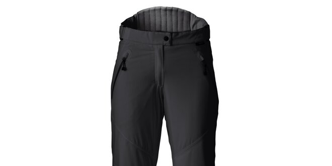 Dámské černé lyžařské kalhoty s kontrastními lemy Maier