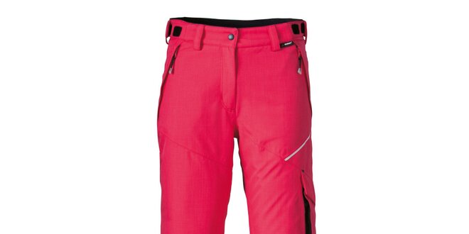 Dámské červené lyžařské kalhoty Maier