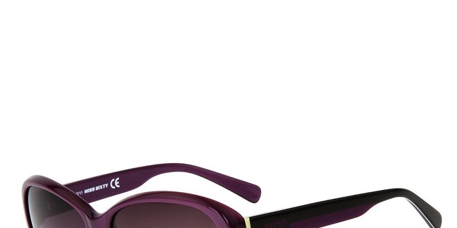 Dámské fialové plastové sluneční brýle Miss Sixty