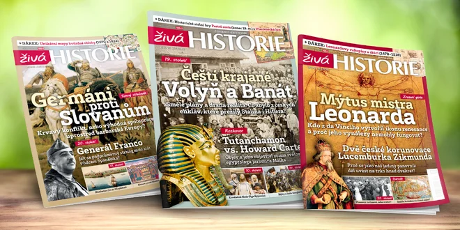 Kompletní ročník magazínu Živá historie 2020 s dárky