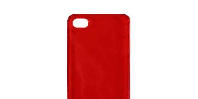 Červené plastové pouzdro na iPhone 4/4S