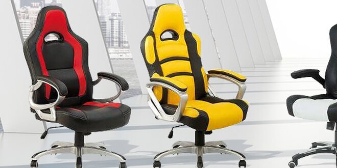 7 druhů pohodlných kancelářských židlí