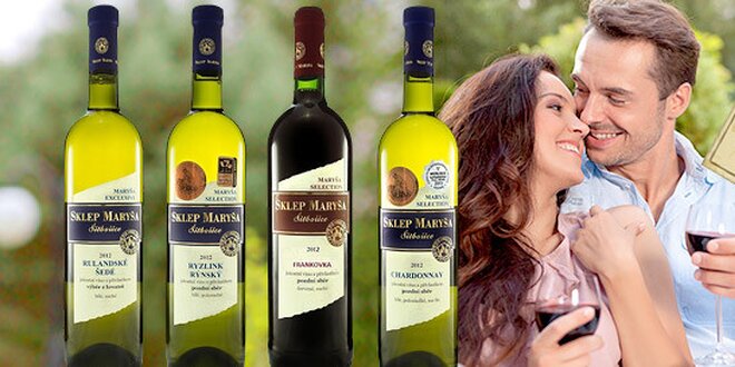Znamenitá moravská vína ze sklepů Maryša