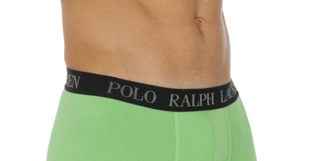Pánské zelinkavé boxerky Ralph Lauren