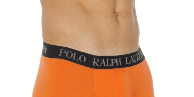 Pánské oranžové boxerky Ralph Lauren