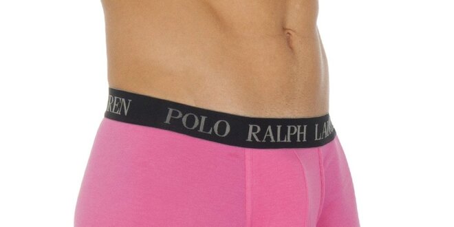 Pánské růžové boxerky Ralph Lauren