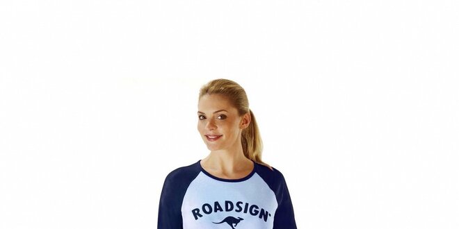 Dámské modré tričko Roadsign Australia