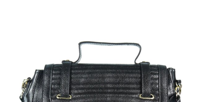 Dámská kožená kabelka v černé barvě Belle & Bloom