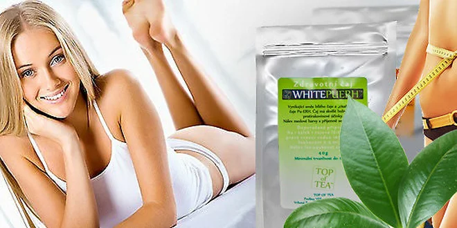 Hubnoucí čaj WHITE PU-ERH