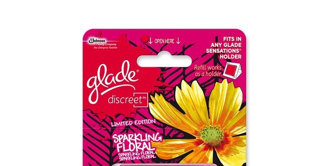 Glade Discreet Sparkling floral náplň 8g