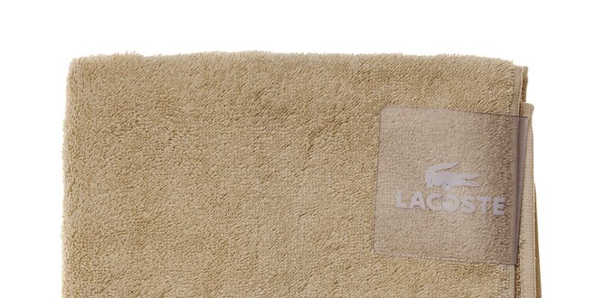 Smetanový ručník Lacoste