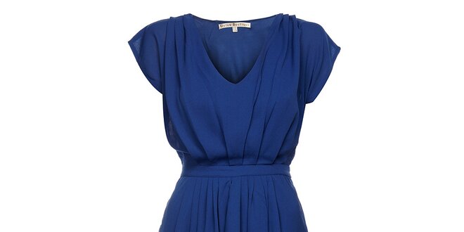 Dámské zářivě modré šaty Uttam Boutique