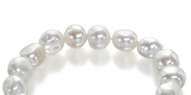 Náramek Orchira s bílými perlami