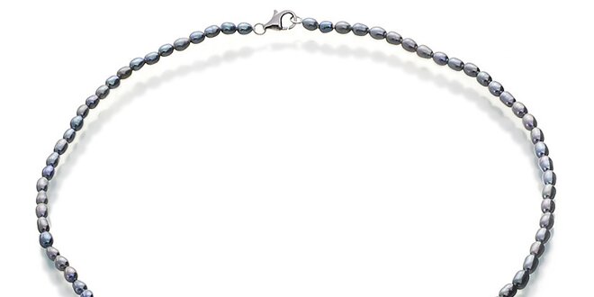 Perlový náhrdelník Orchira s velkým perleťovým srdcem