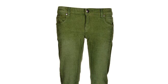 Dámské zelené kalhoty Bleifrei