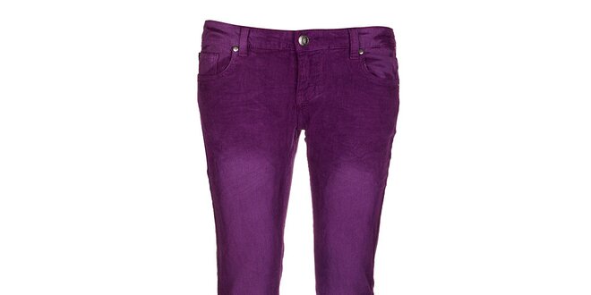 Dámské fialové kalhoty Bleifrei