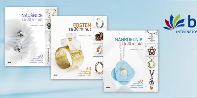Sada 3 knih – originální šperky za 30 minut