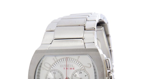 Dámské stříbrné analogové hodinky Breil