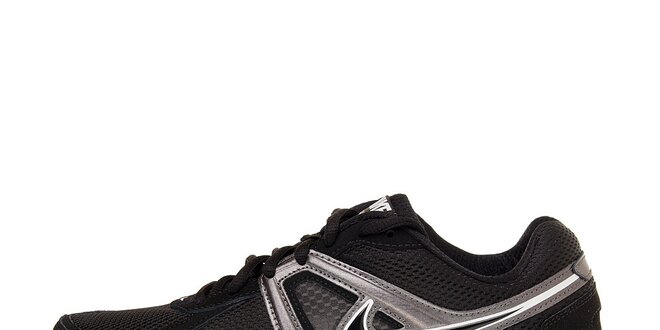 Pánské černé běžecké boty Nike Dart 9 se stříbrnými detaily
